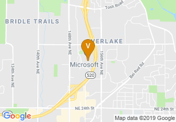 map of Microsoft Visitor Center