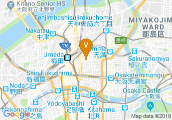 map of Osaka Tokyu REI Hotel
