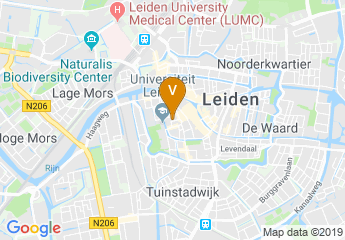 map of Gravensteen, Leiden University