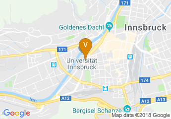 map of Medical University innsbruck