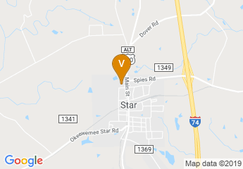 map of STARworks Center for Creative Enterprise