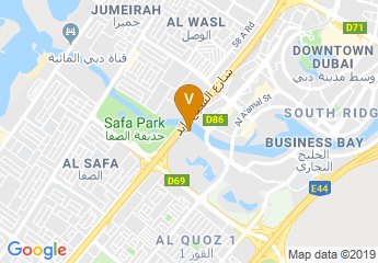 map of Hilton Dubai Al Habtoor City