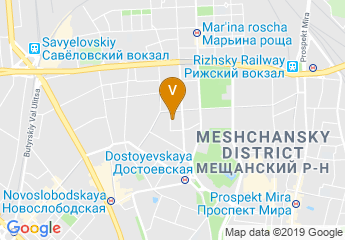 map of Hotel Metallurg