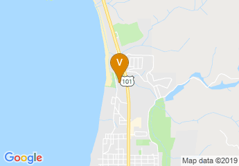 map of Best Western Plus Agate Beach Inn
