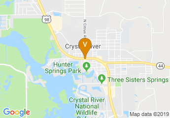 map of Downtown Crystal River