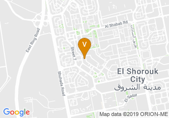 map of French University in Egypt