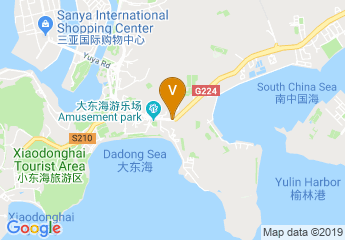 map of Harman Hotel Sanya