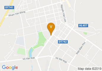 map of Becamex Hotel New City
