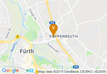 map of Fuerther Hotel Mercure Nuernberg West
