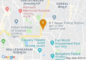 map of Four Seasons Hotel Bengaluru at Embassy ONE