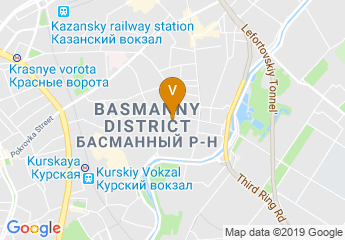 map of Moscow Region State University