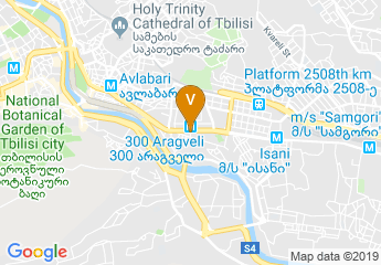 map of Petre Shotadze Tbilisi Medical Academy