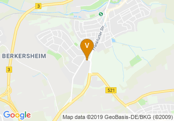 map of City Hotel Bad Vilbel