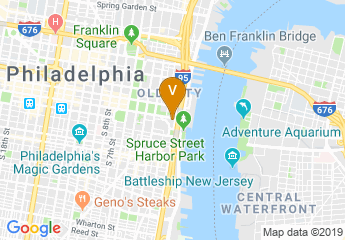 map of Philadelphia Marriott Old City