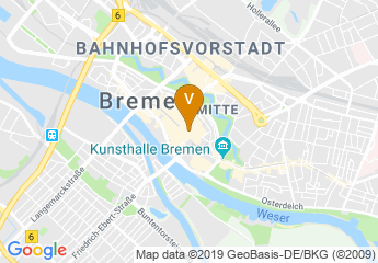 map of Bremen Town Hall