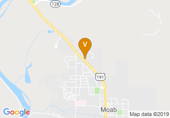 map of Hyatt Place Moab