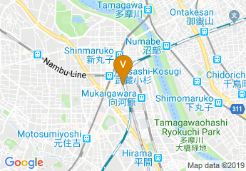 map of Richmond Hotel Premier Musashikosugi