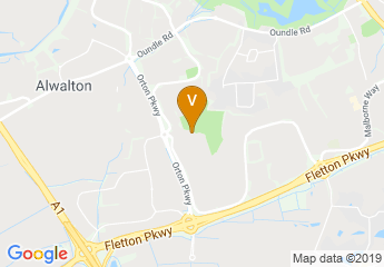 map of Vivacity Bushfield Leisure Centre
