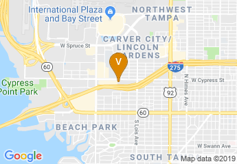 map of Four Points by Sheraton Suites Tampa Airport Westshore