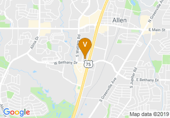 map of Delta Hotels by Marriott Dallas Allen