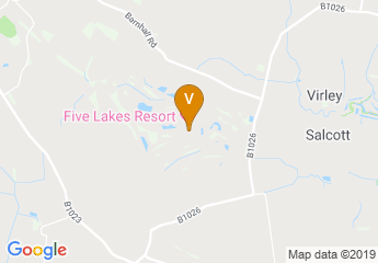 map of Five Lakes Resort