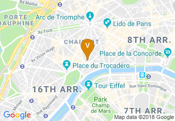 map of Les Salons de l'Hôtel des Arts et Métiers