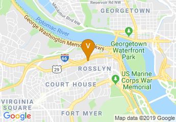 map of Homewood Suites by Hilton Arlington Rosslyn Key Bridge