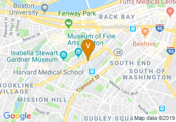 map of Northeastern University School of Law