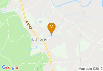 map of Llanover House