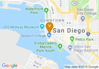 map of Embassy Suites San Diego Bay - Downtown