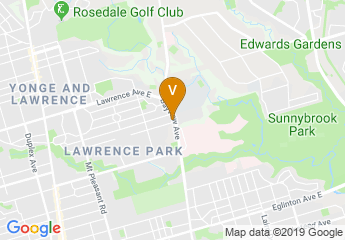 map of Lawrence Park Community Church