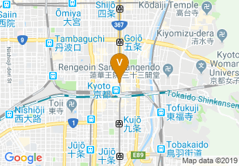 map of TKP GardenCity Kyoto