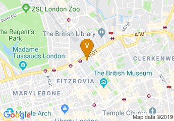 map of The Bartlett UCL Faculty of The Built Environment
