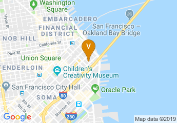 map of Bay Area Fastrak Customer Services