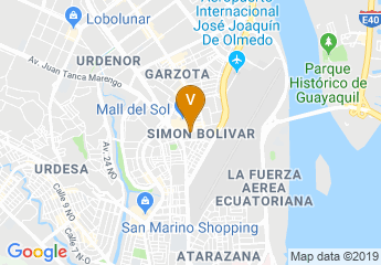map of Sheraton Guayaquil Hotel