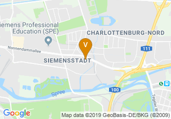 map of Mercure Hotel Berlin City West