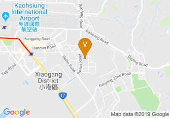 map of National Kaohsiung University of Hospitality and Tourism