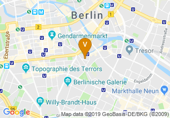 map of TITANIC Comfort Mitte Berlin