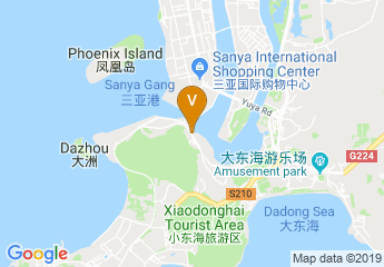 map of Wingate by Wyndham Sanya Luhuitou