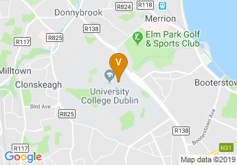 map of UCD University Club