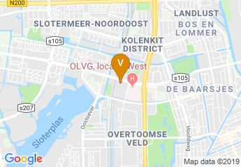 map of The Student Hotel Amsterdam West