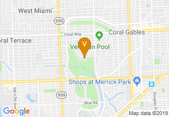 map of Biltmore Hotel Miami