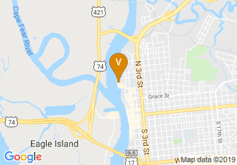 map of Embassy Suites by Hilton Wilmington Riverfront
