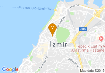 map of DoubleTree by Hilton Hotel Izmir - Alsancak