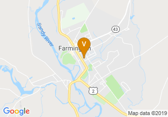 map of University of Maine Farmington