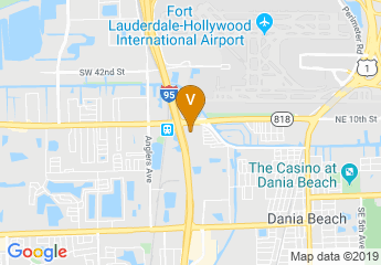 map of Le Méridien Dania Beach at Fort Lauderdale Airport