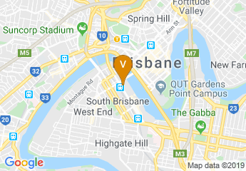 map of Queensland Cultural Centre