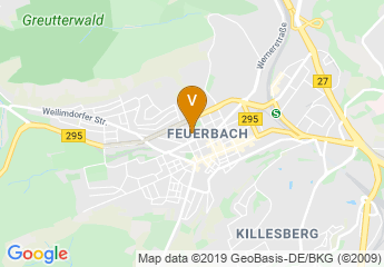 map of Neues Gymnasium Feuerbach
