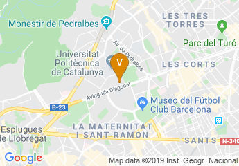 map of Facultat d'Economia i Empresa Universitat de Barcelona