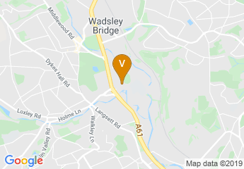 map of OEC Sheffield